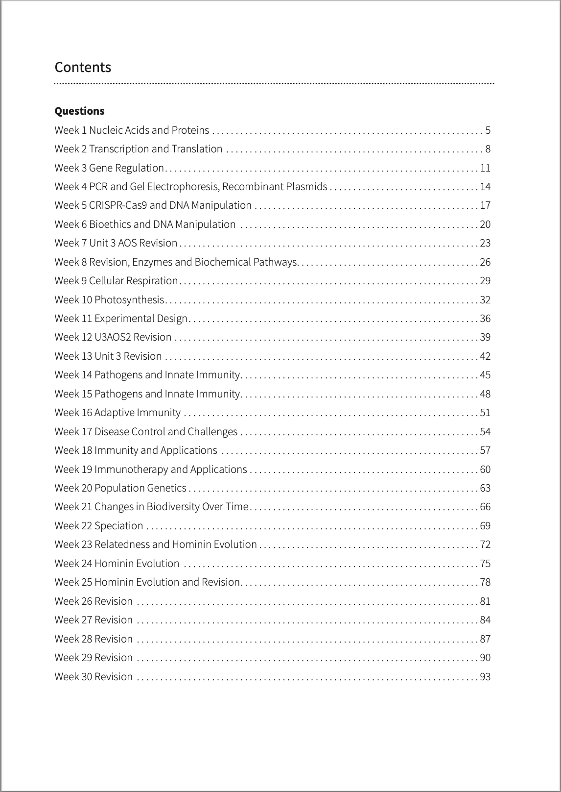 50Coach Biology 3/4 Masterbook (With Free Shipping!)